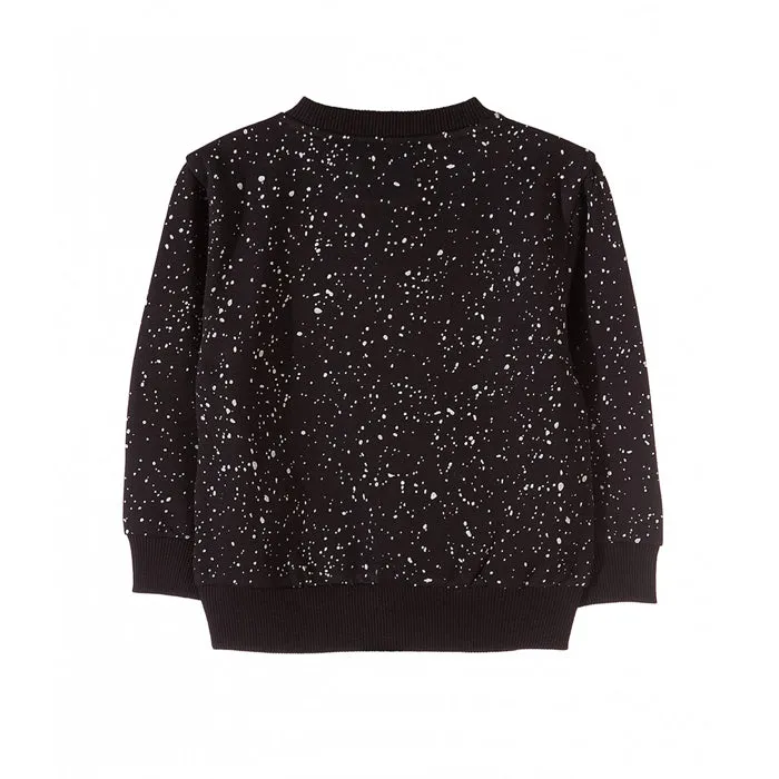 5.10.15 Boys Black Digital Space Sweatshirt