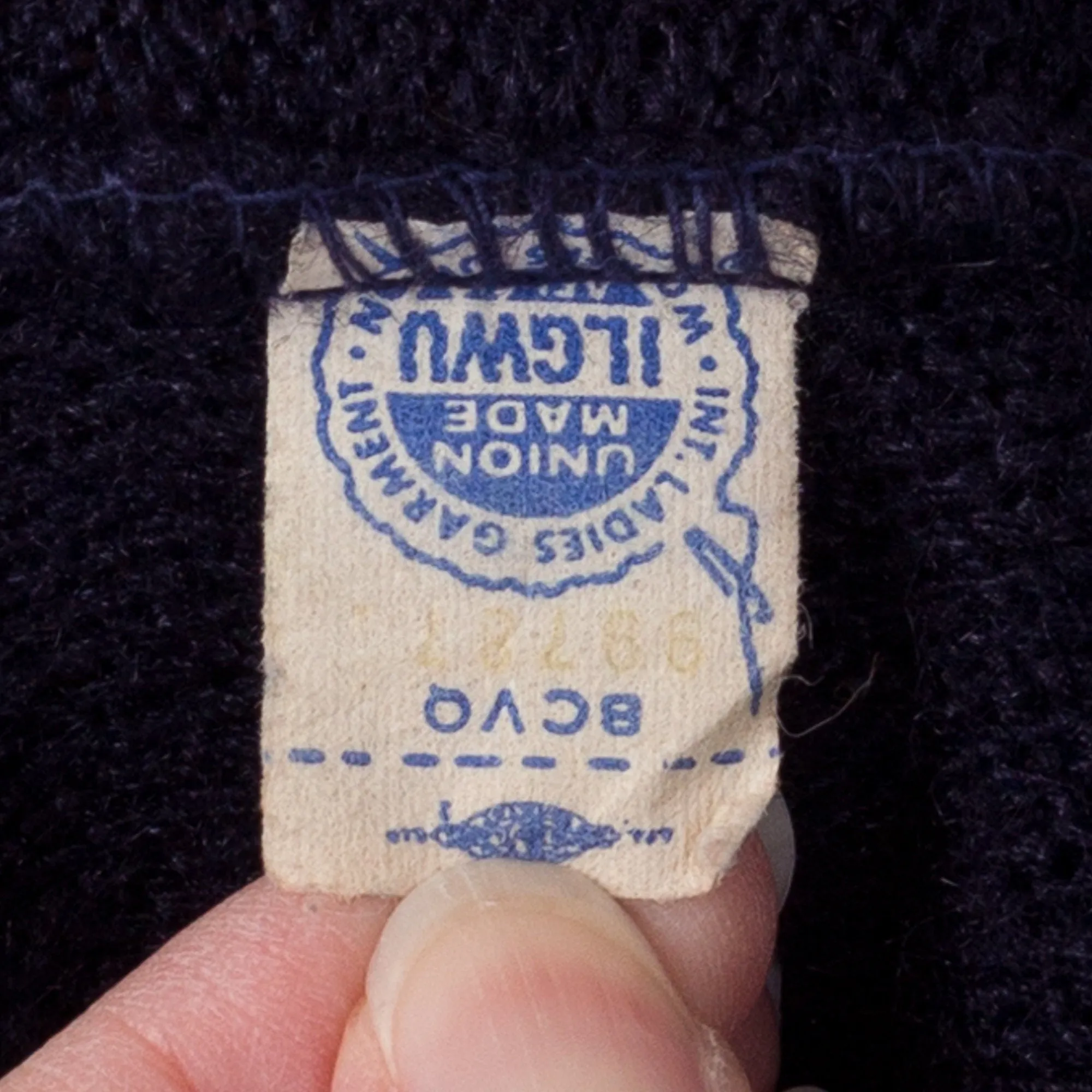 60s 70s Scranton State Hospital Cardigan - Medium