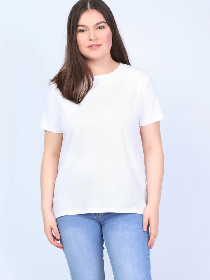 Basic plain T-shirt