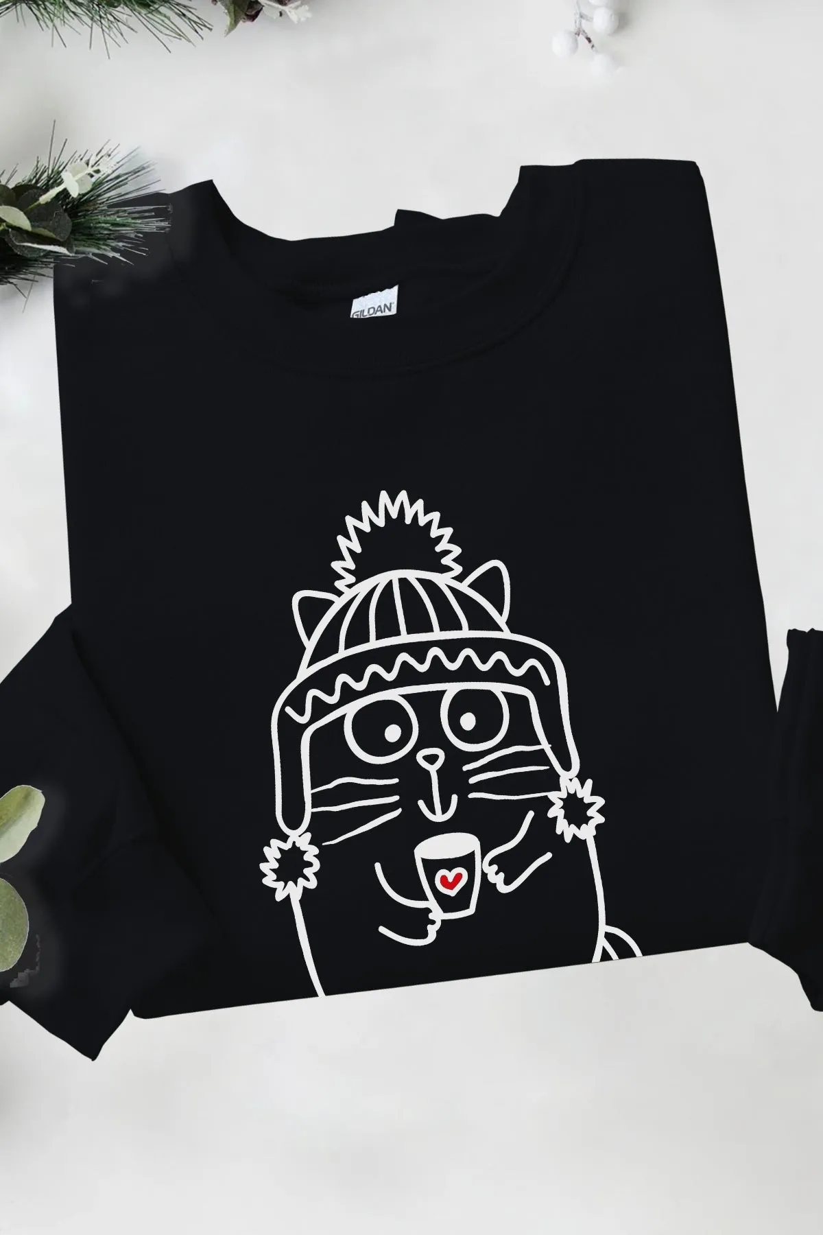 Beanie Kitty Fleece Sweatshirt