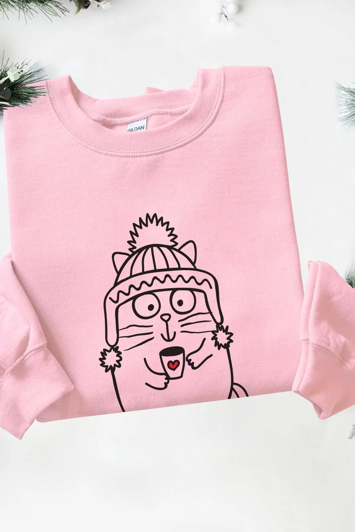 Beanie Kitty Fleece Sweatshirt