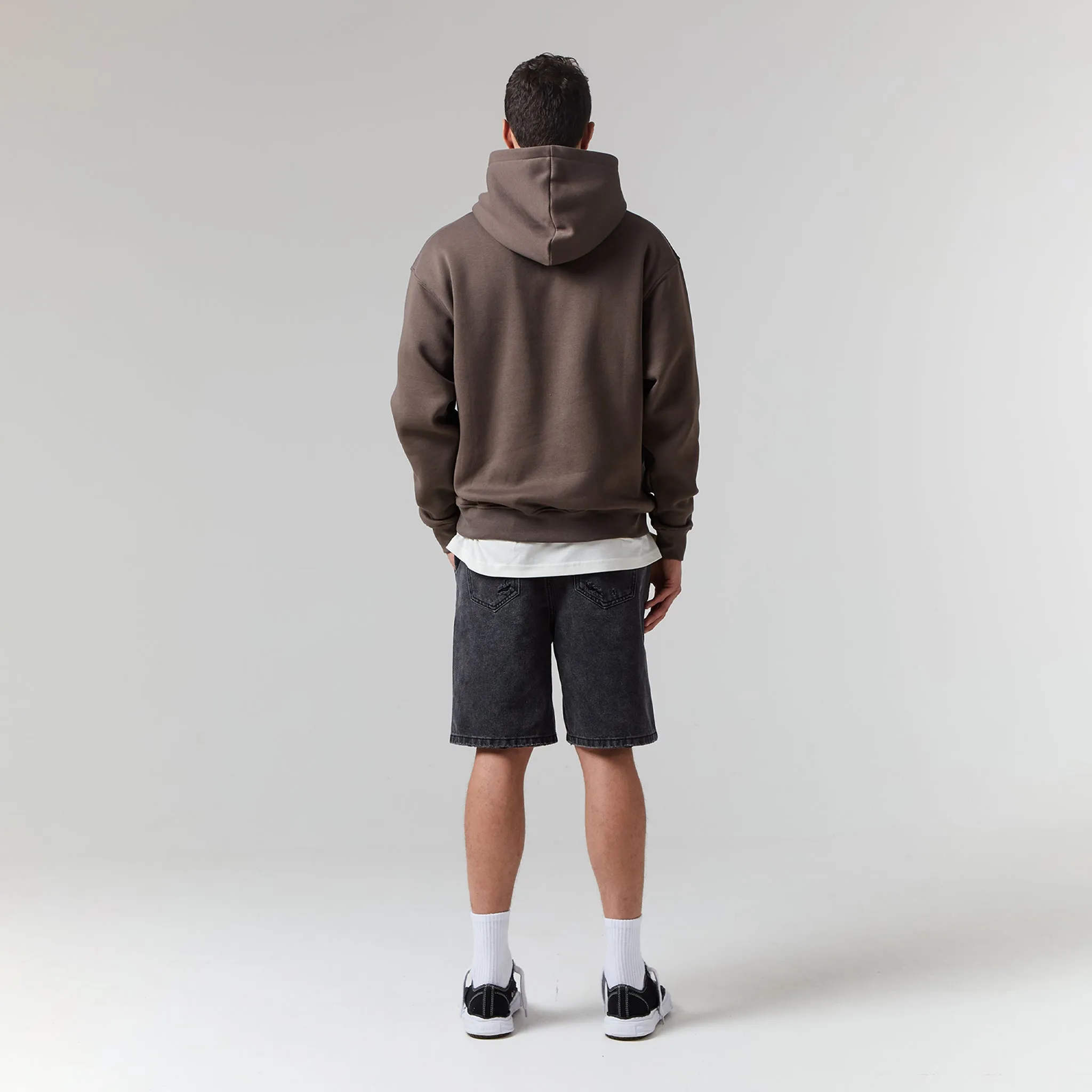 Box Fit Hoodie | Mocha