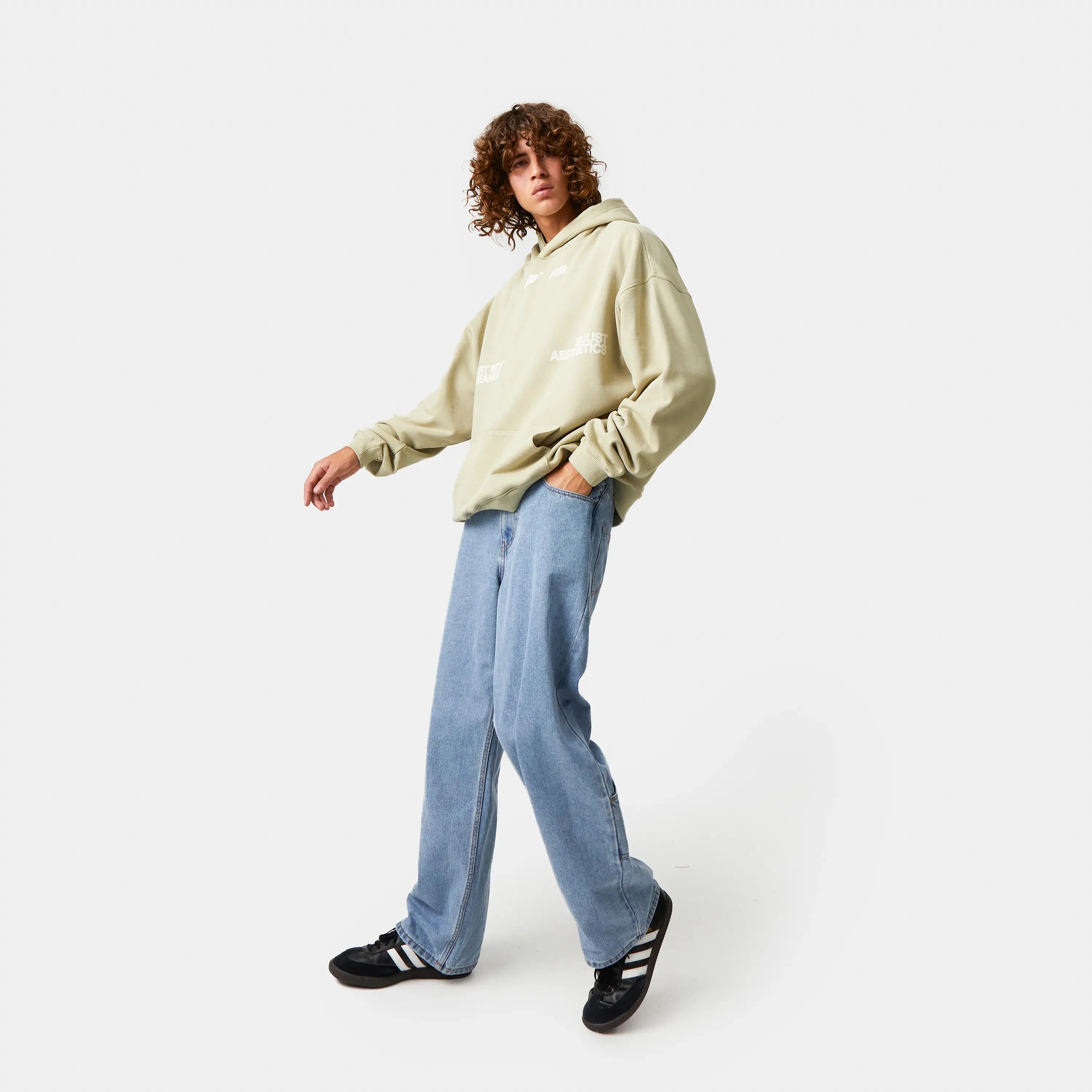 Closing Moss Oversized Hoodie