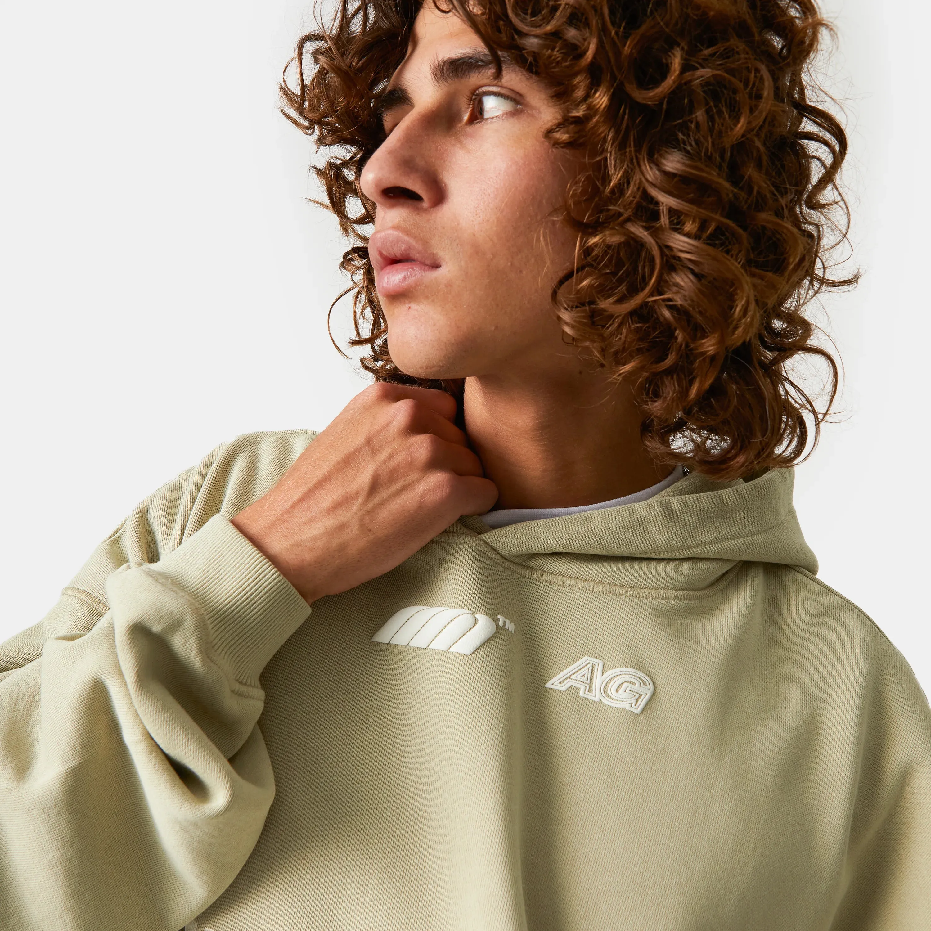 Closing Moss Oversized Hoodie