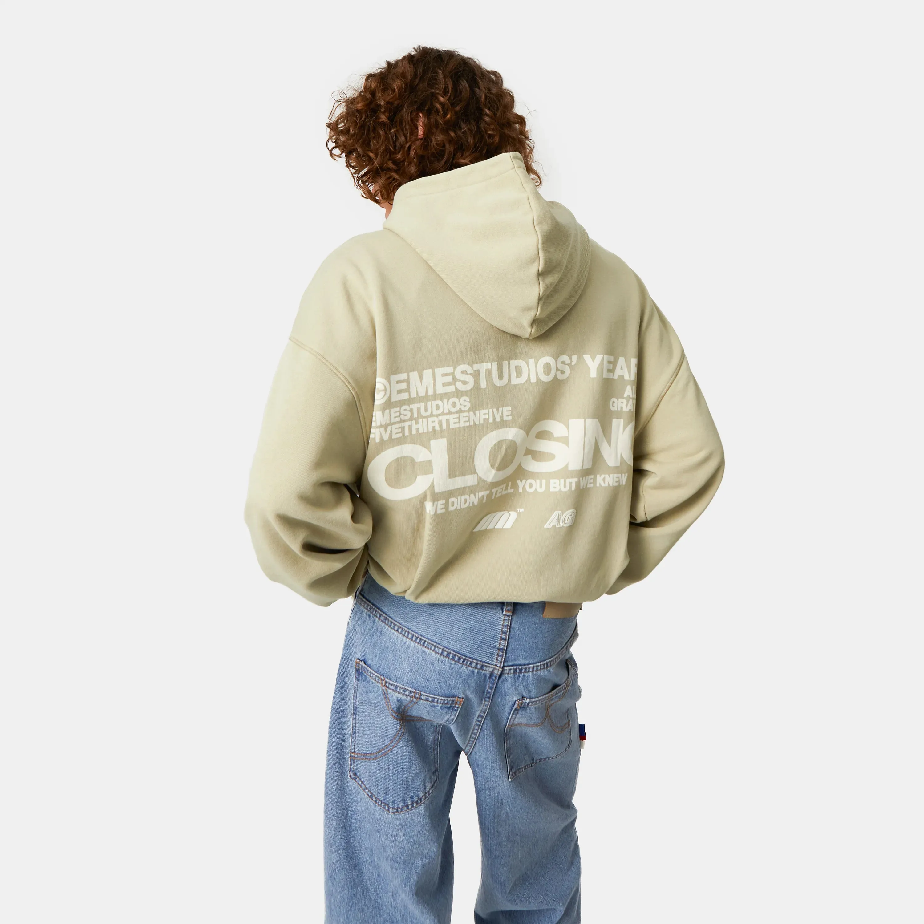 Closing Moss Oversized Hoodie