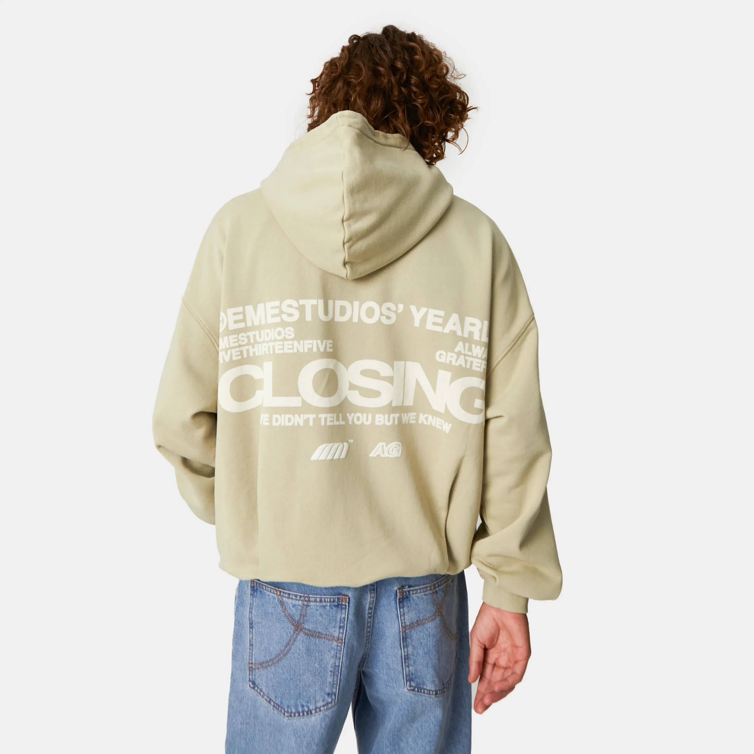 Closing Moss Oversized Hoodie