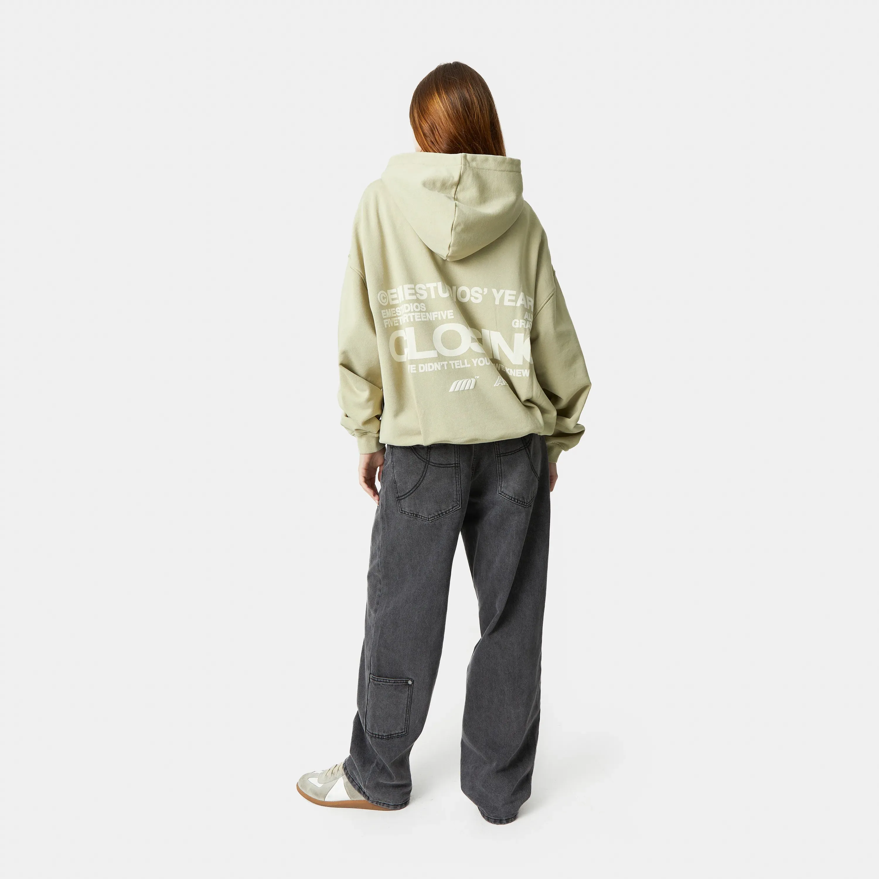 Closing Moss Oversized Hoodie