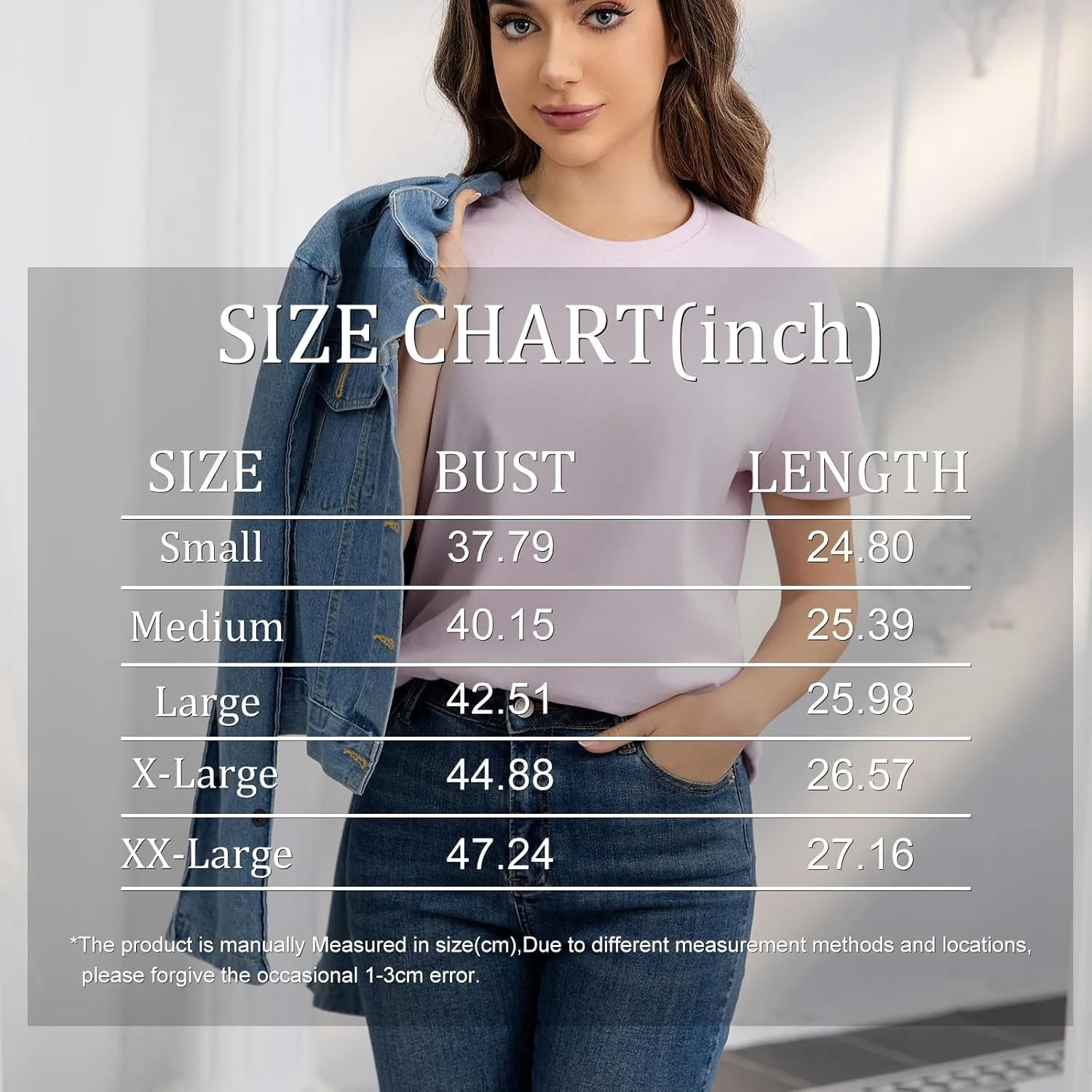 Cotton Short Sleeve T Shirts for Women Basic Tee Tshirts Plain Casual Summer Tops