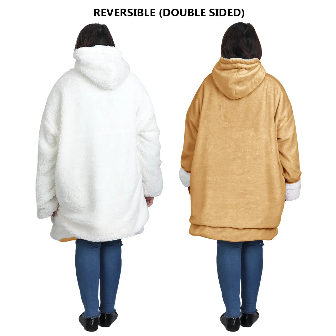 Double Sided Huggle Hoodie