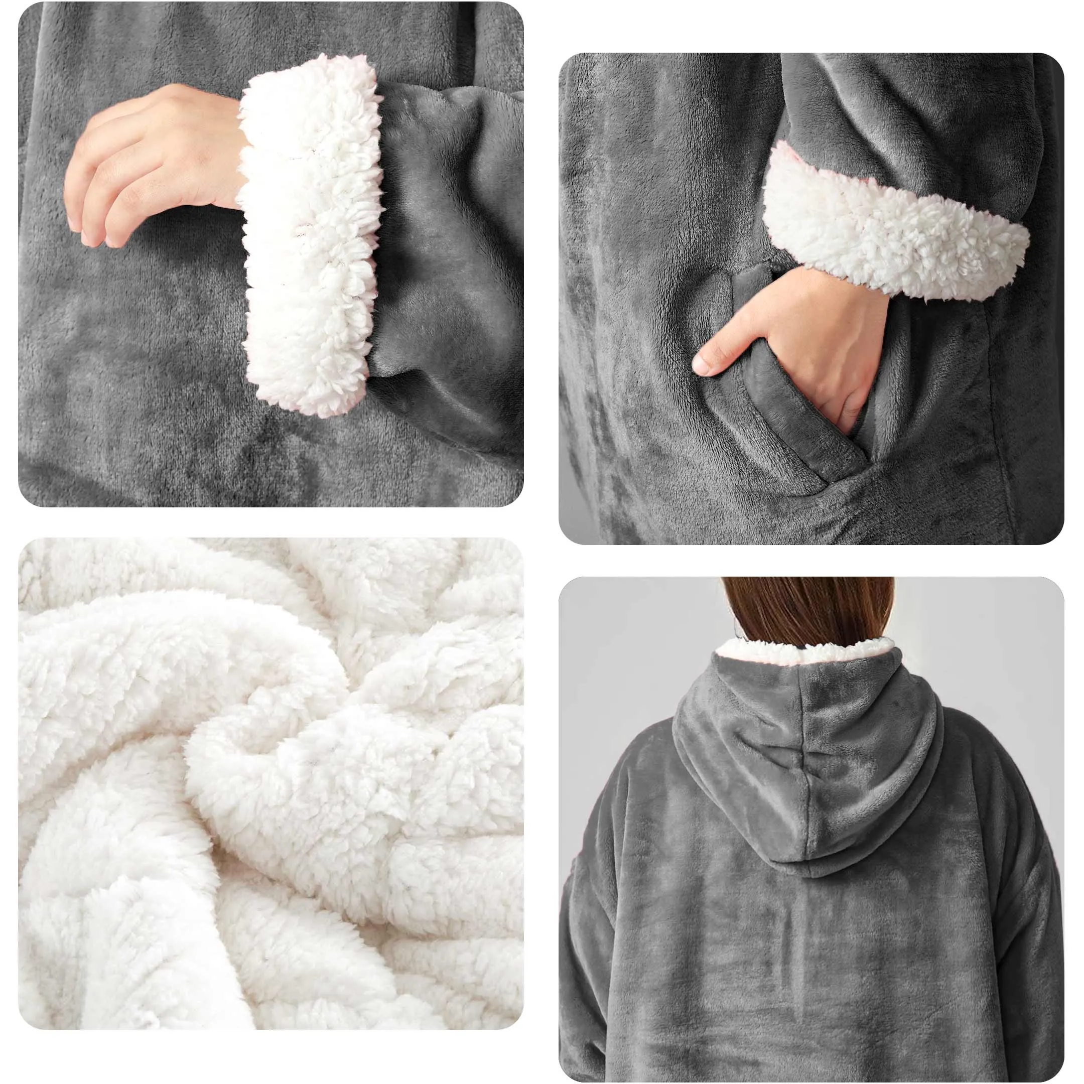 Double Sided Huggle Hoodie