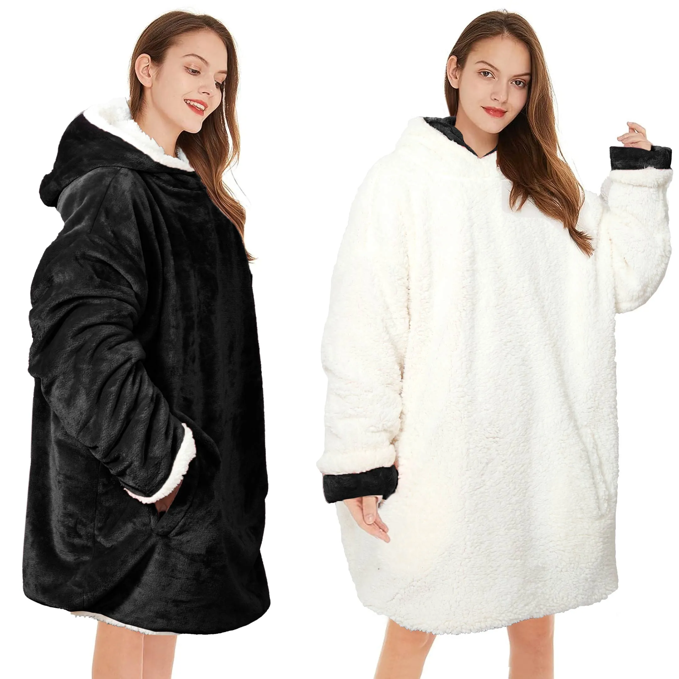 Double Sided Huggle Hoodie