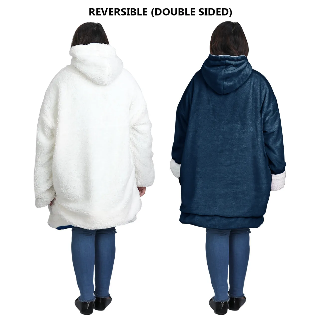 Double Sided Huggle Hoodie