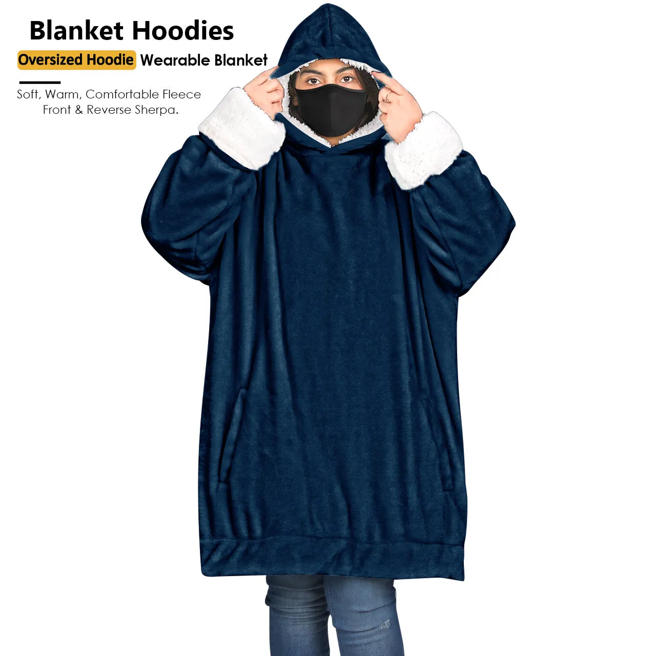 Double Sided Huggle Hoodie