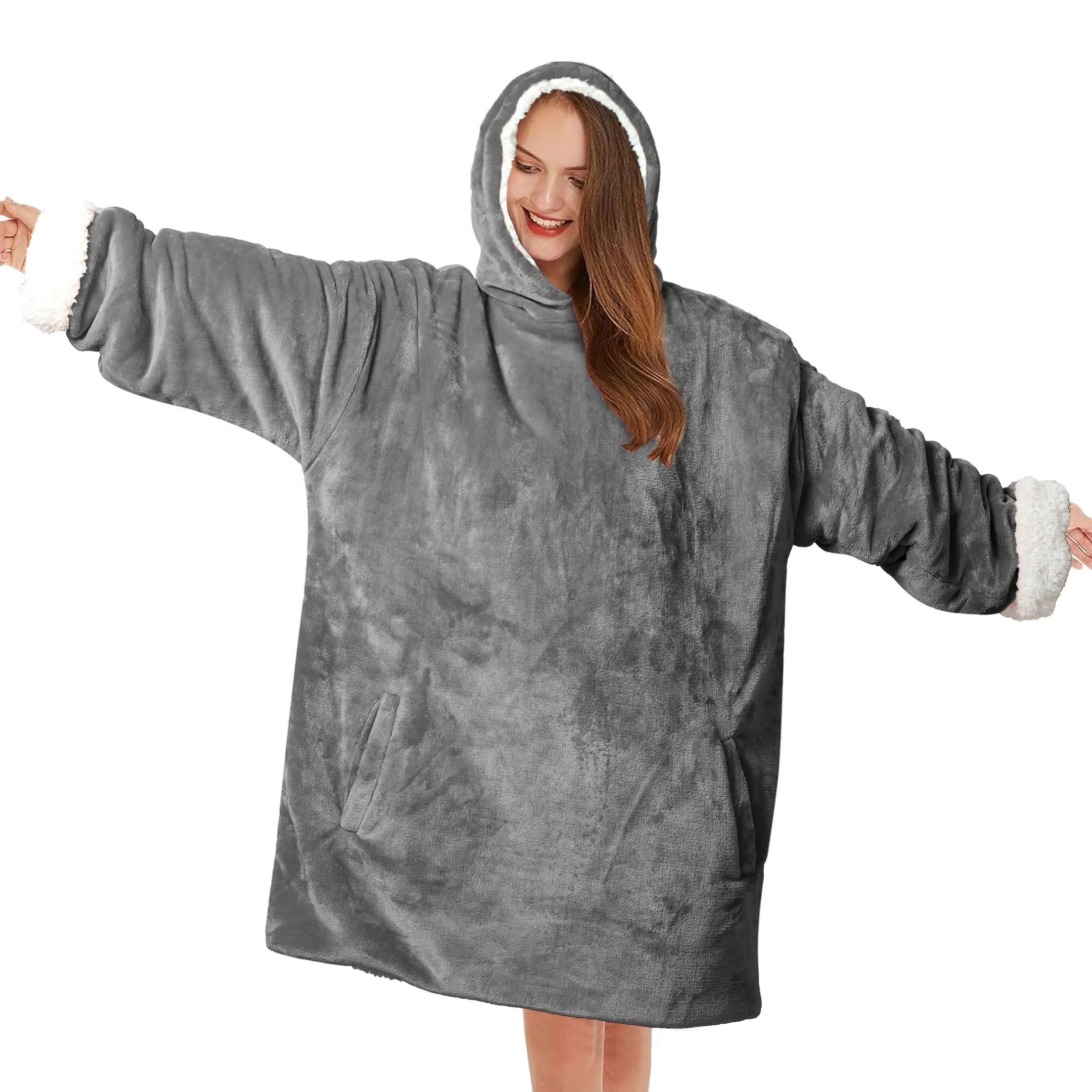 Double Sided Huggle Hoodie