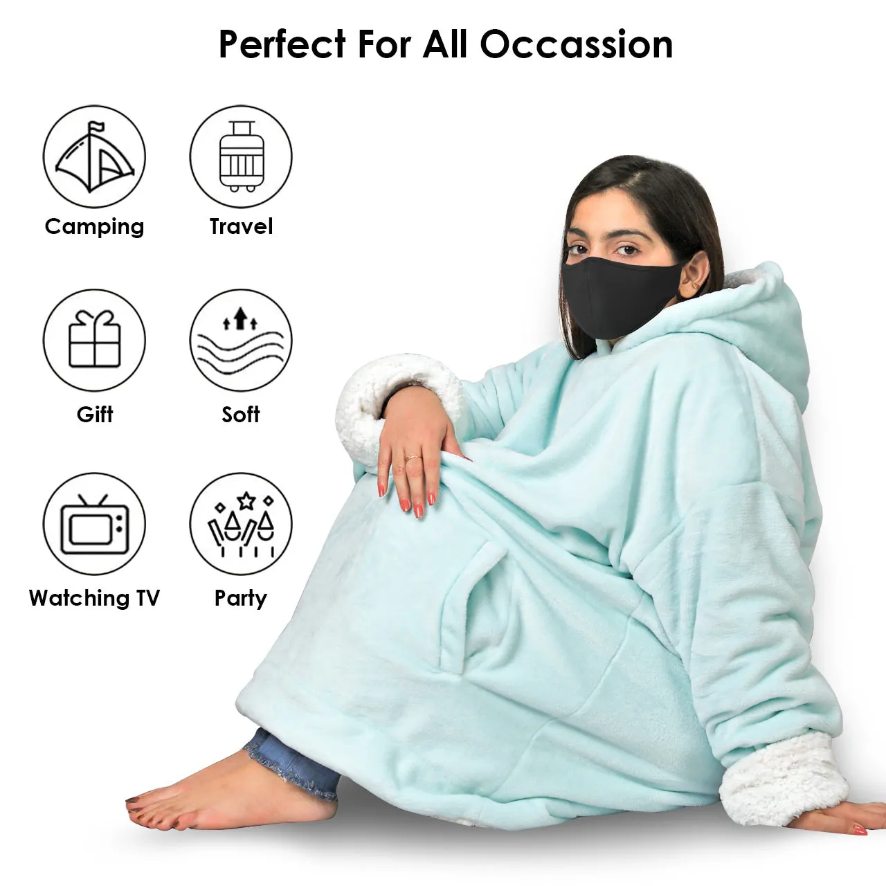Double Sided Huggle Hoodie