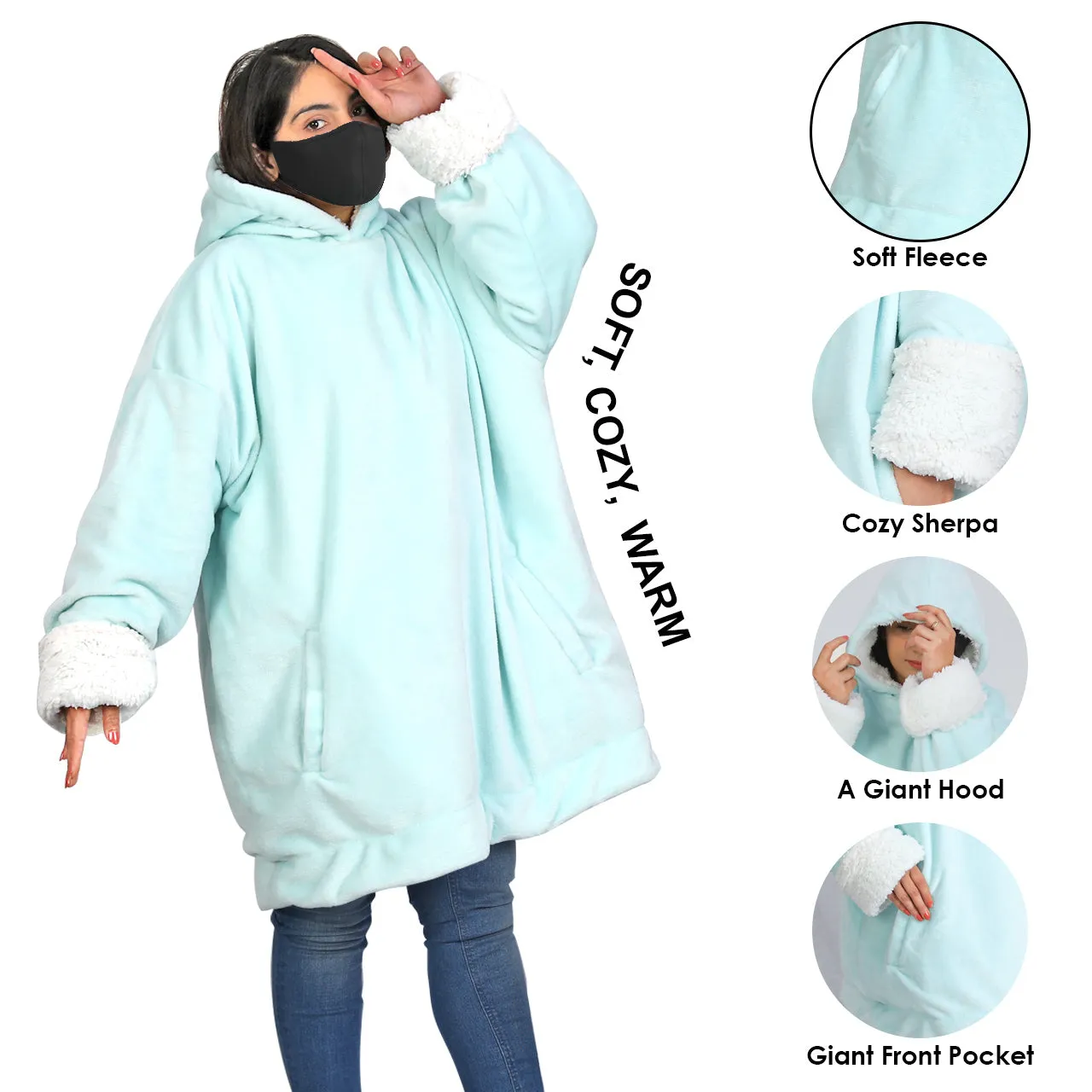 Double Sided Huggle Hoodie