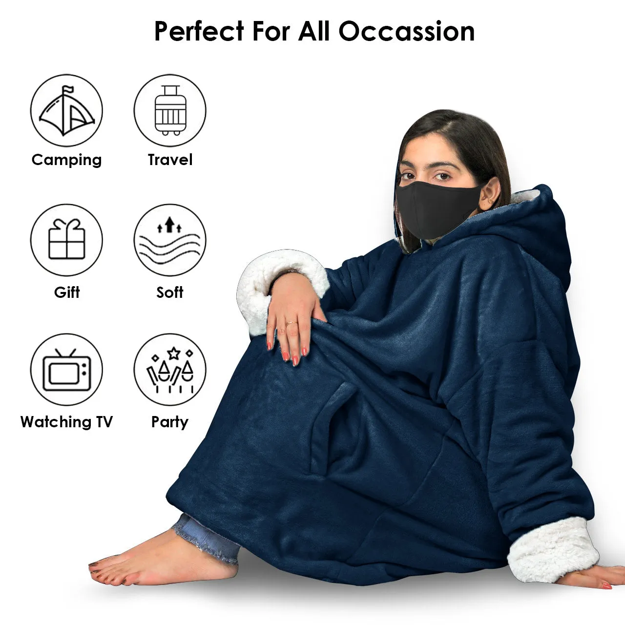 Double Sided Huggle Hoodie