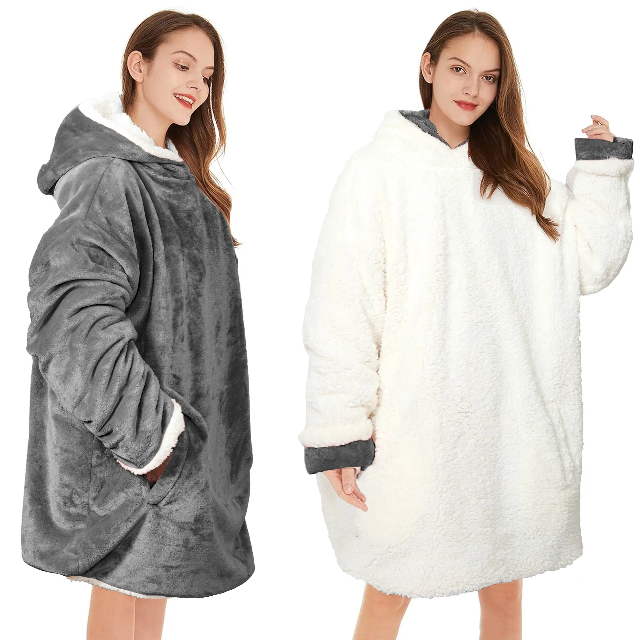 Double Sided Huggle Hoodie