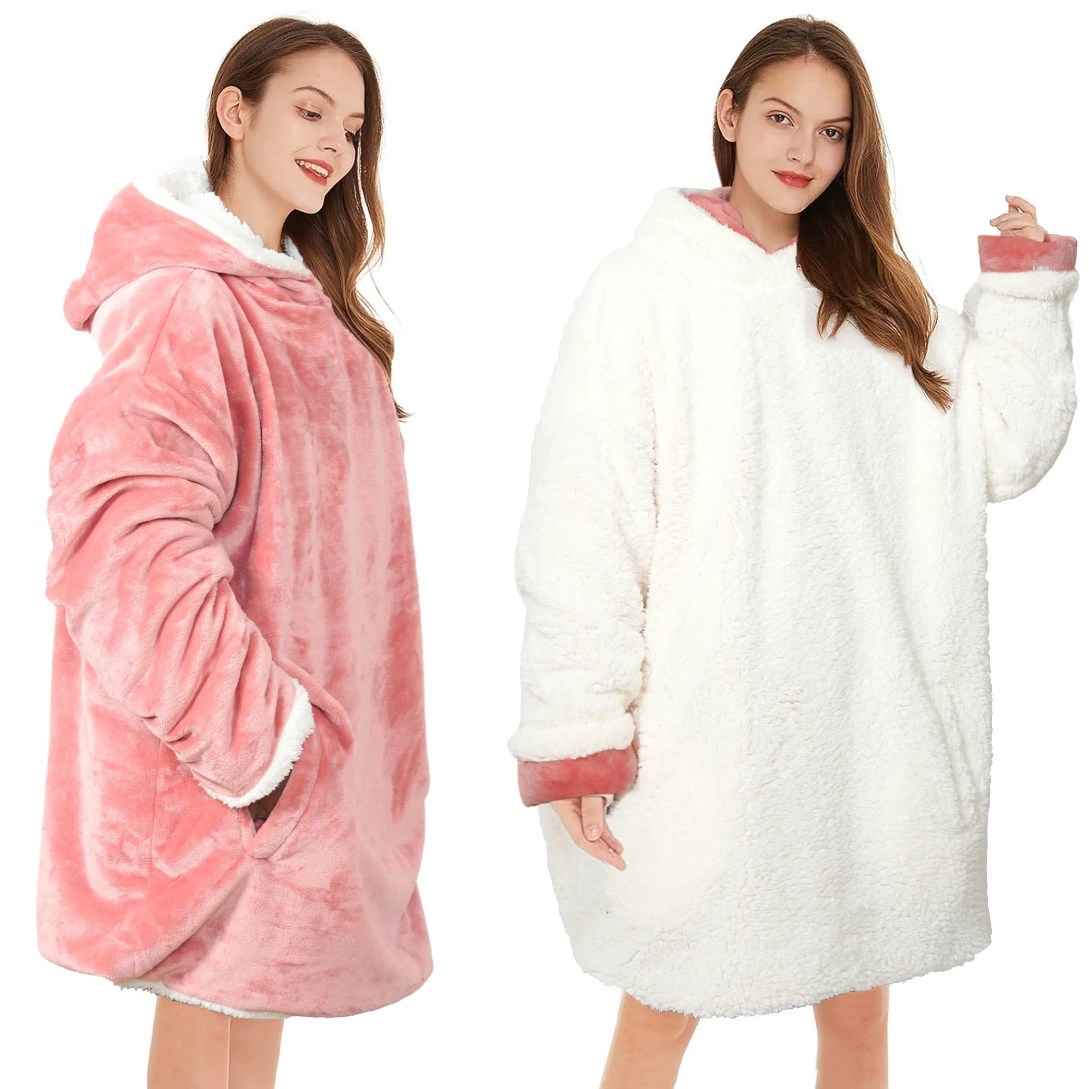 Double Sided Huggle Hoodie