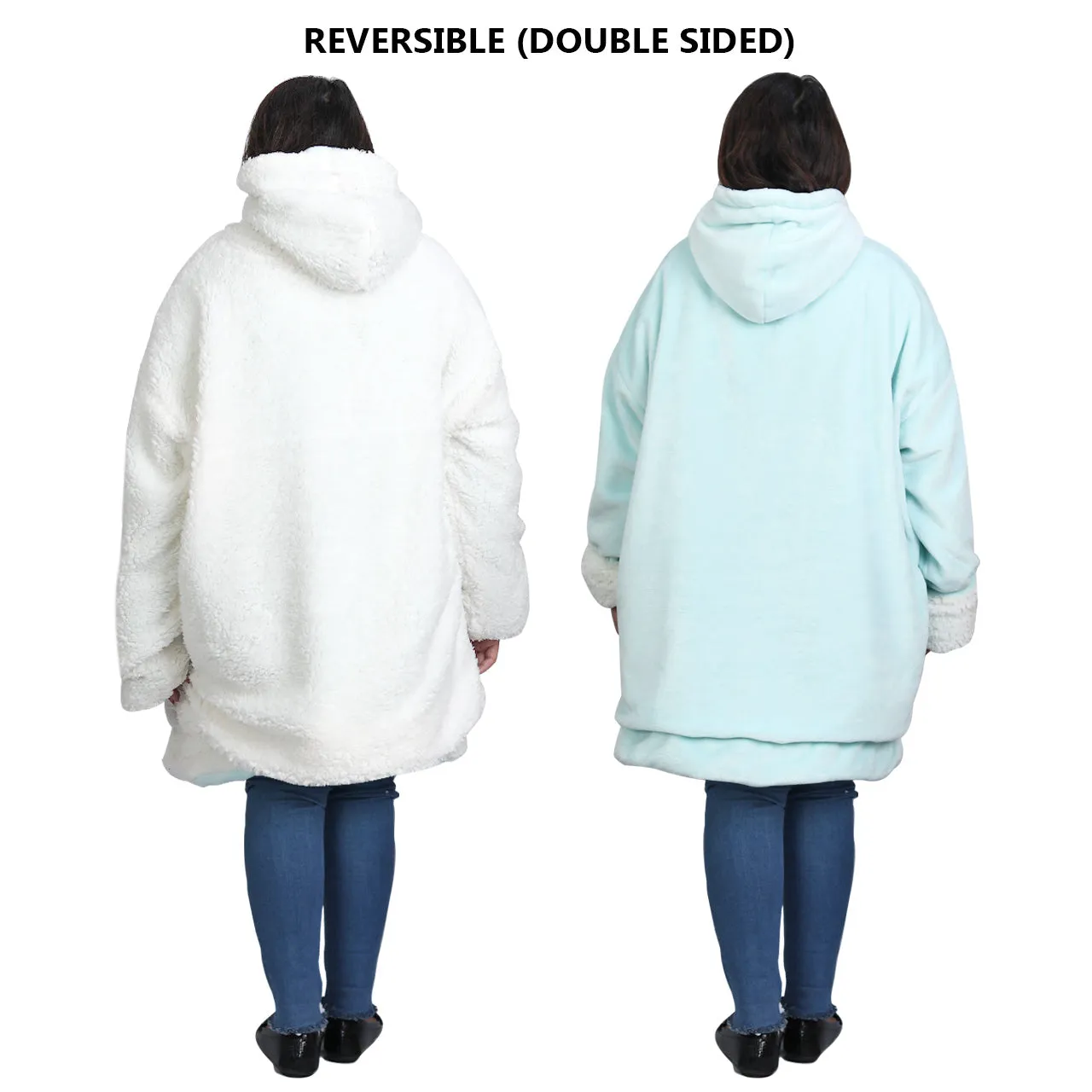 Double Sided Huggle Hoodie