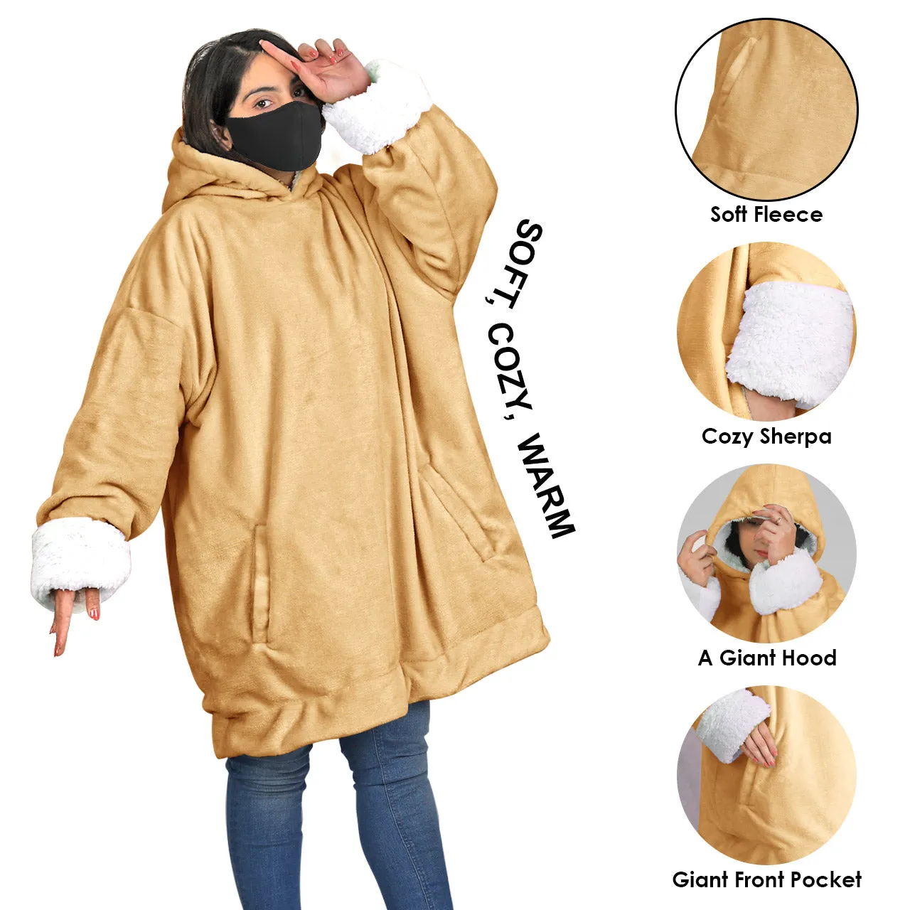 Double Sided Huggle Hoodie
