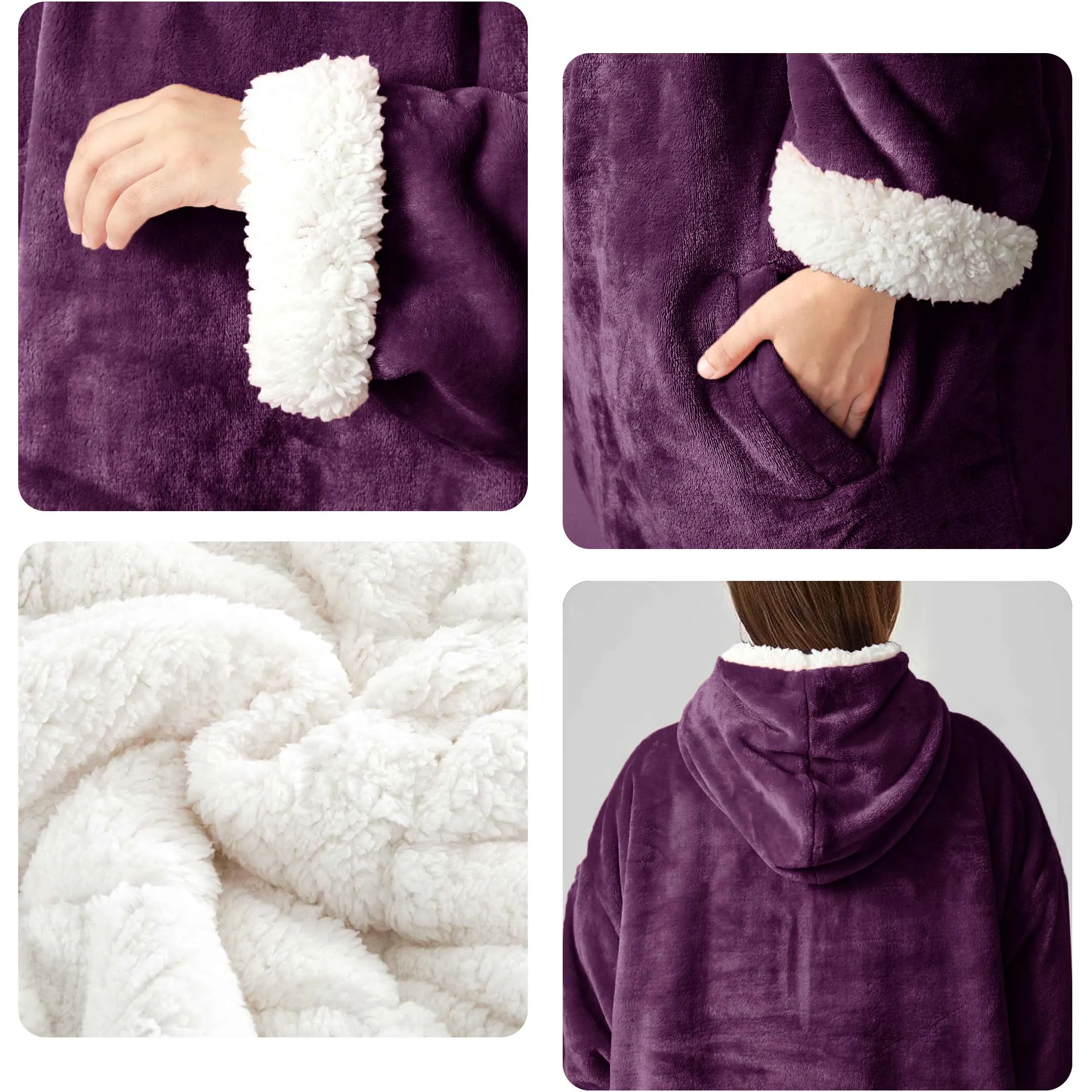 Double Sided Huggle Hoodie