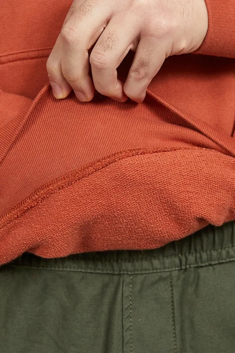Edwin Sunset on Mount Fuji Hoodie Sweat (Baked Clay)