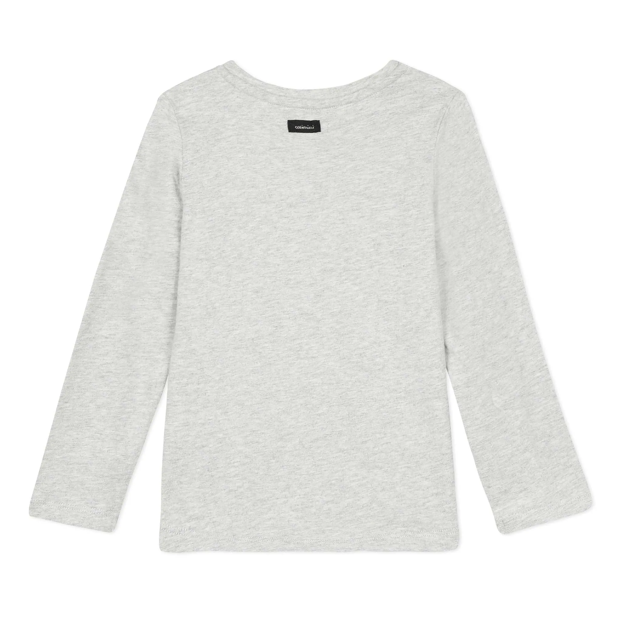 Fun gray T-shirt with cat design - FINAL SALE