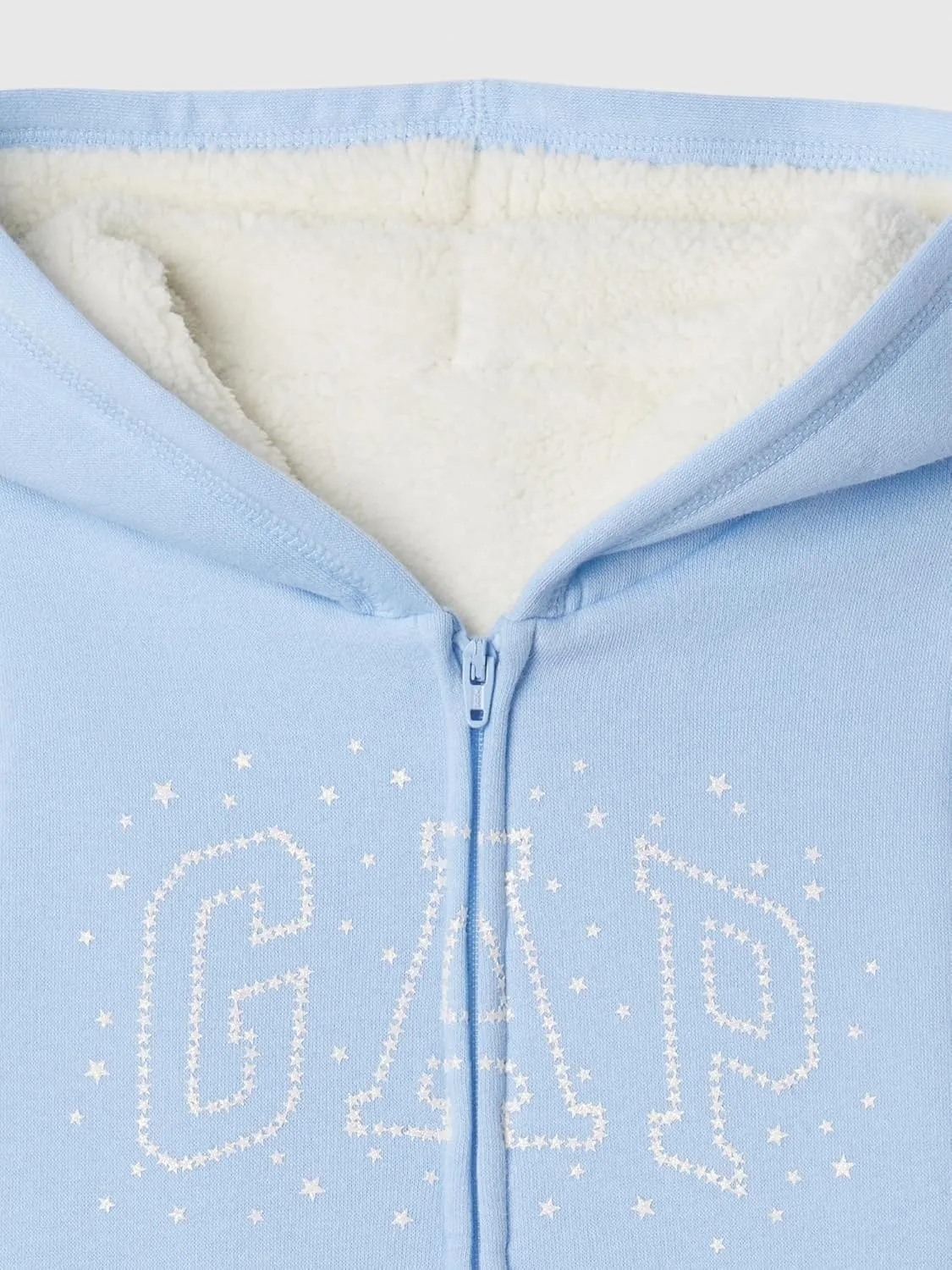 GAP Baby Girls Logo Full Zip Hoodie Hooded Sweatshirt