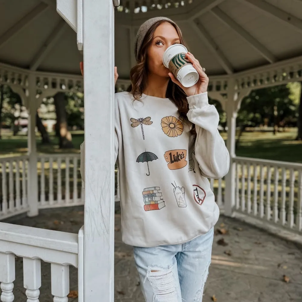 Gilmore Girls Clipart Sweatshirt