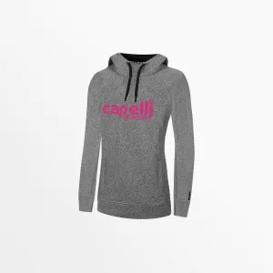 GIRL'S LOGO HEATHER PULLOVER HOODIE