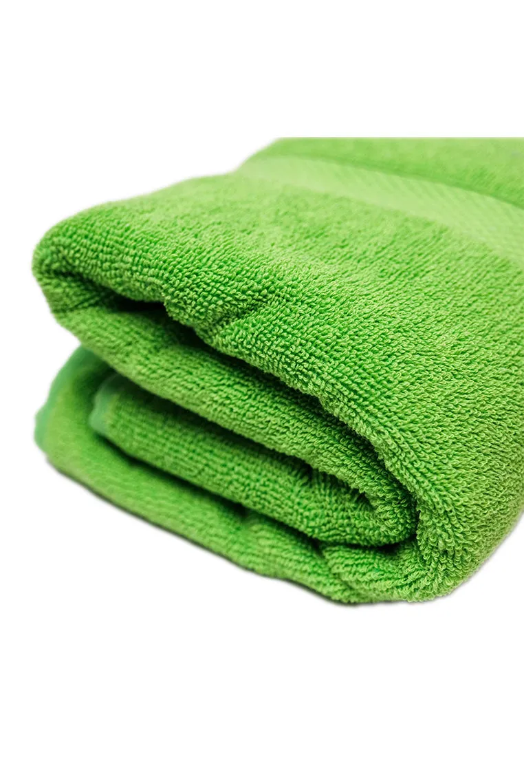 Landmark Basic Bath Towel Plain Colored with Border