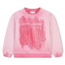 Marc Jacobs Pink Paint Sweatshirt