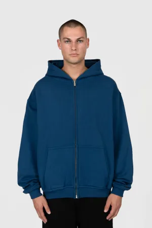 NAVY FRONTZIP