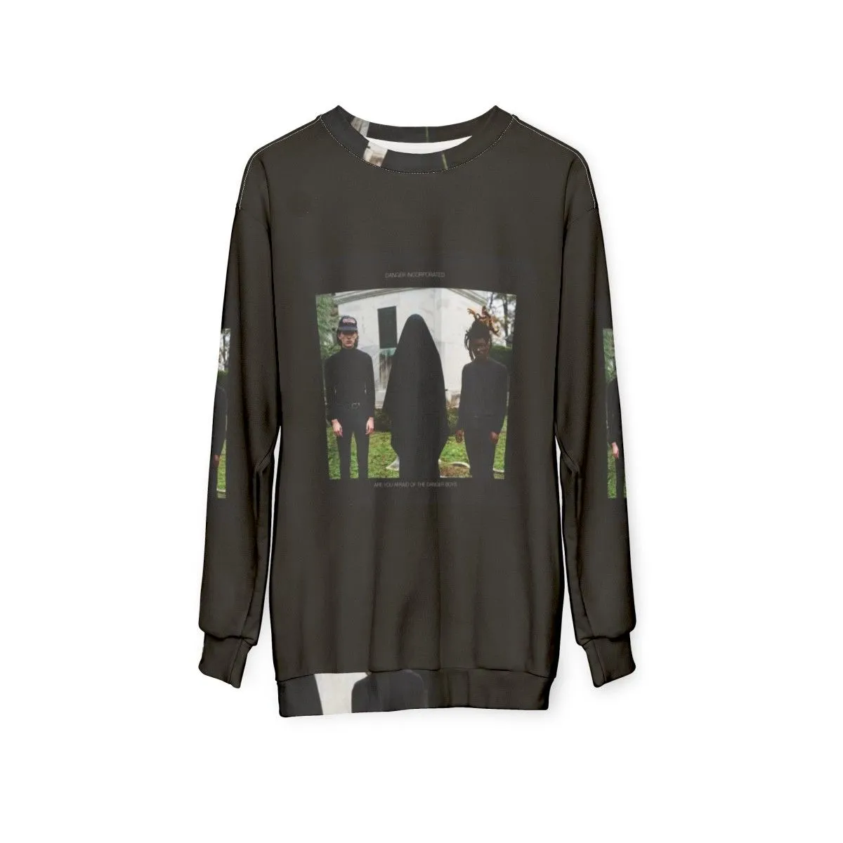 "Danger Boys Sweatshirt - 'Are You Afraid of the Danger Boys' Cover Art"