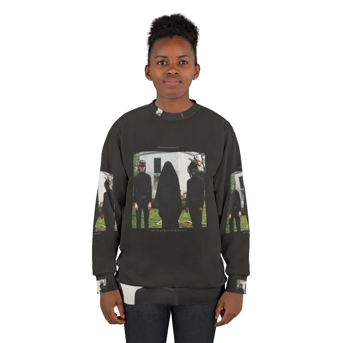 "Danger Boys Sweatshirt - 'Are You Afraid of the Danger Boys' Cover Art"