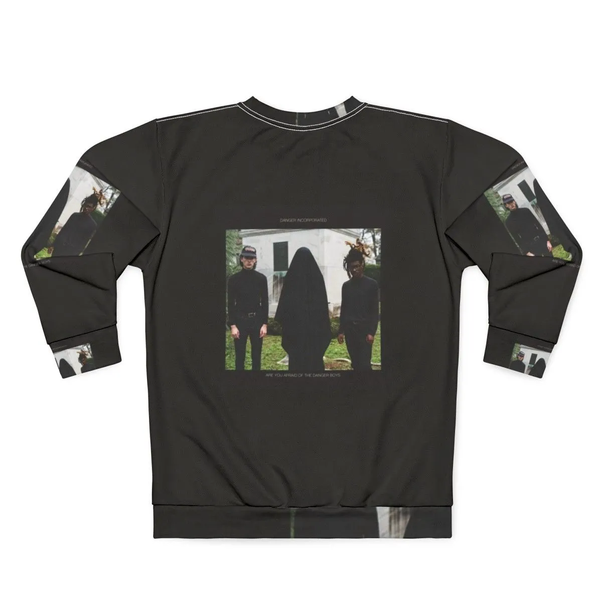 "Danger Boys Sweatshirt - 'Are You Afraid of the Danger Boys' Cover Art"