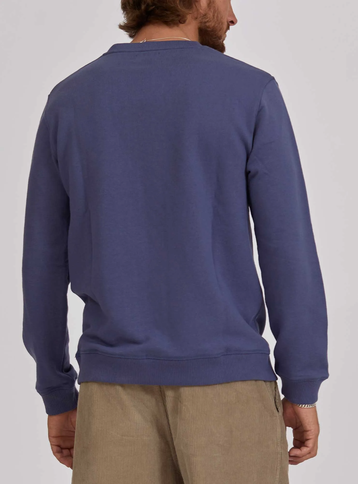 REGULAR FLEECE SWEATSHIRT WITH FRONT PRINT