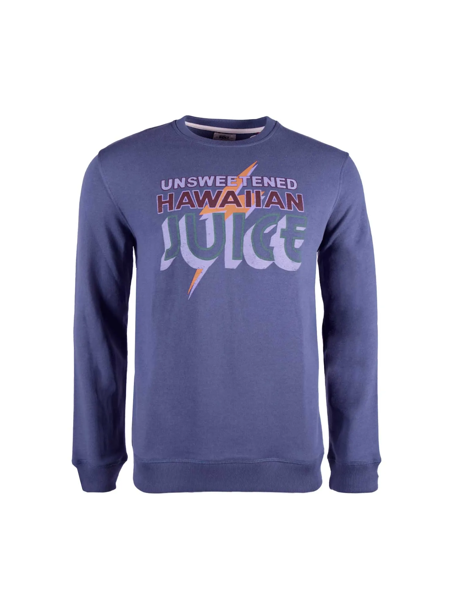 REGULAR FLEECE SWEATSHIRT WITH FRONT PRINT