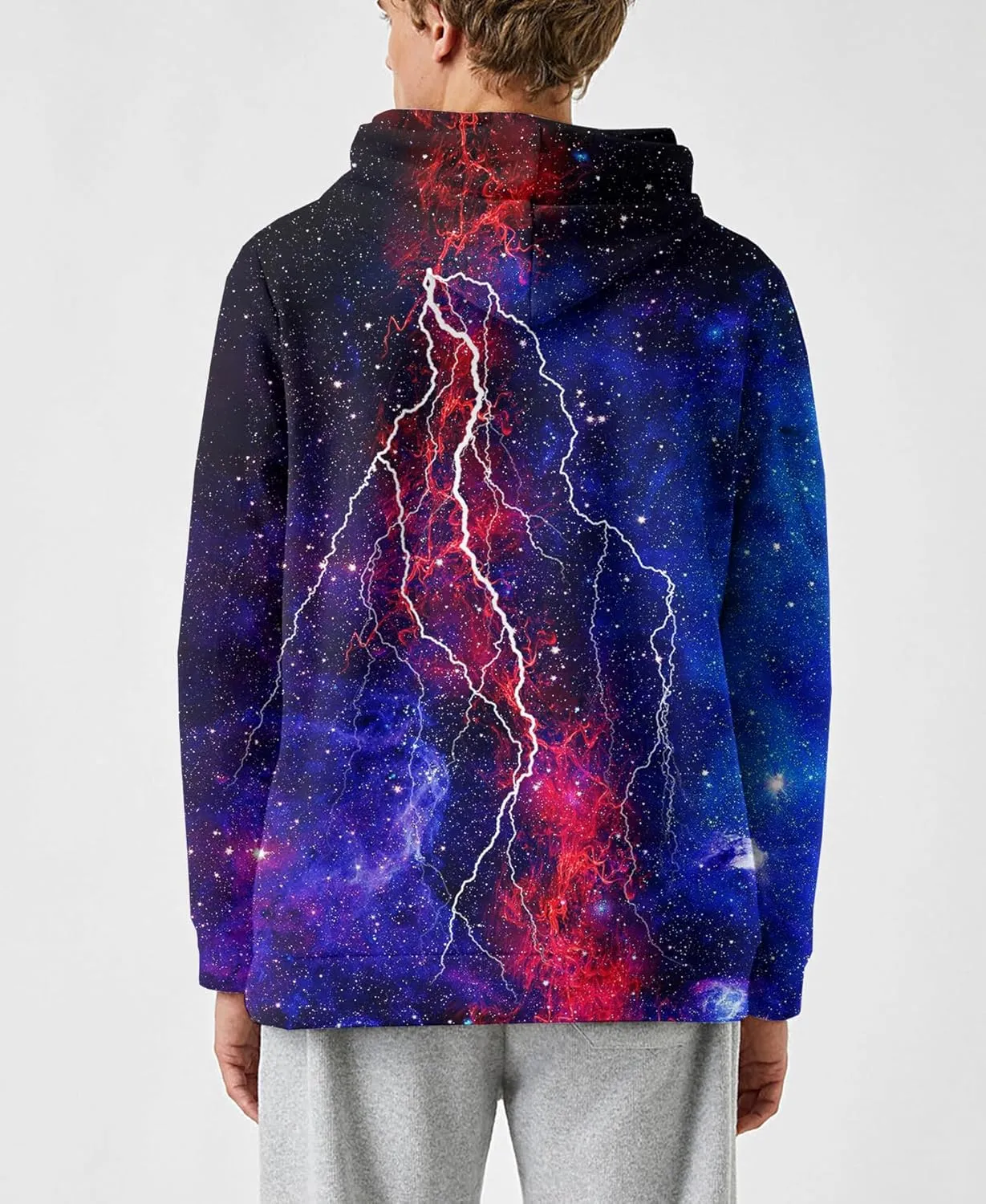 SYAIMN Unisex 3D Printed Hoodies Casual Workout Hoodie Sweater Sweatshirt