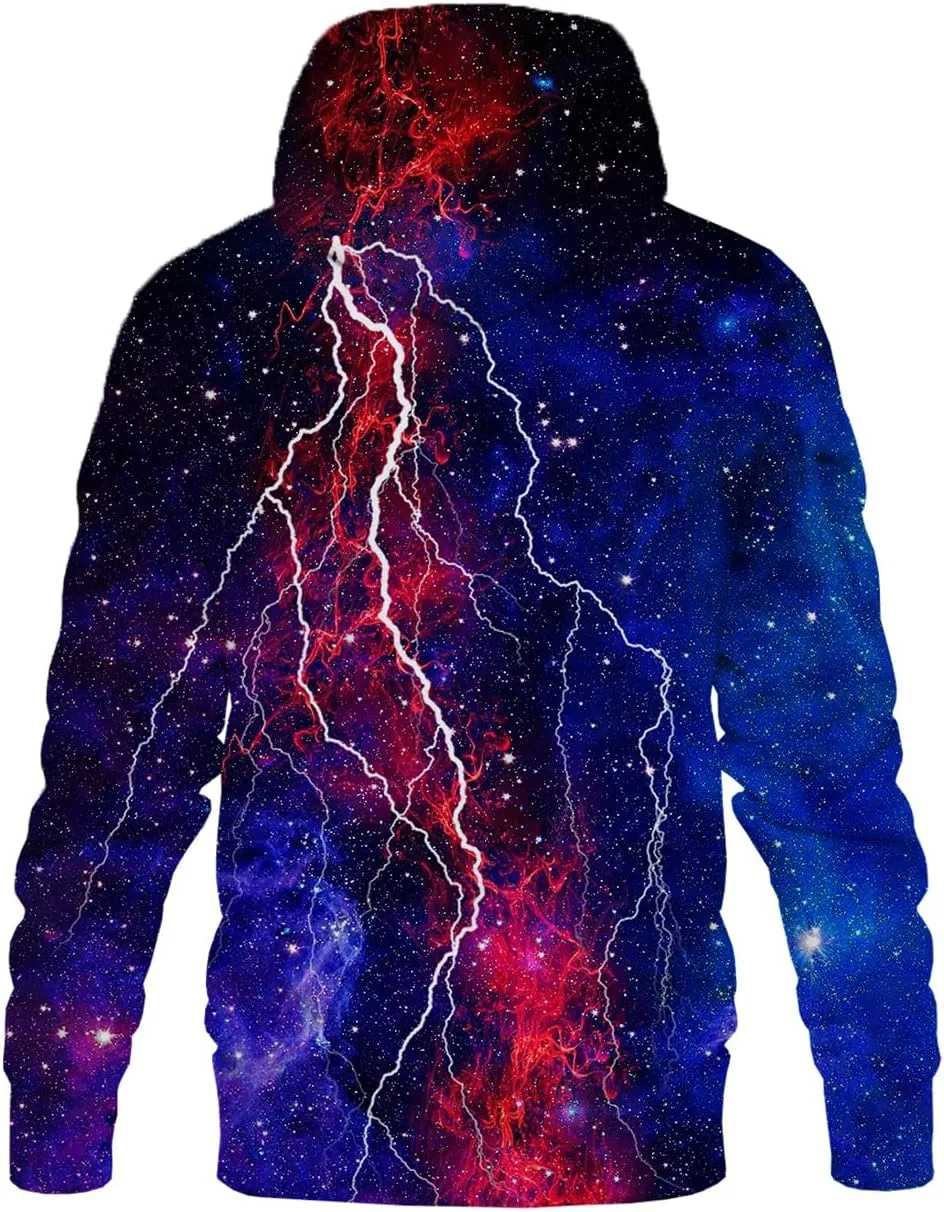 SYAIMN Unisex 3D Printed Hoodies Casual Workout Hoodie Sweater Sweatshirt