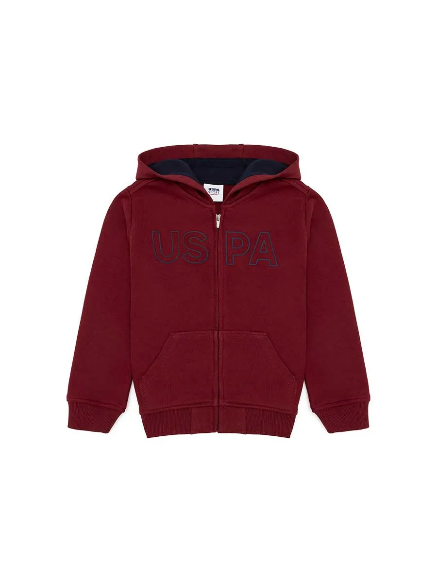 USPA Boys Sweatshirt Cherry VR223 USPSS143